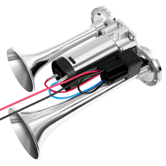 ๐จ135dB Super Loud 12V Train Air Horn โ Safe, Durable & Easy Install! ๐๐บ