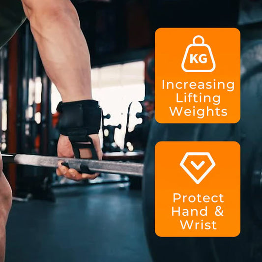 š„Heavy Duty Weight Lifting Wrist Hook Straps