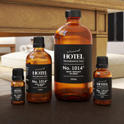 AirScent Hotel Diffuser Oil No. 1014 - Iconic 5-Star Hotel Blend - 10 mL | Lemon Bergamot Sea Breeze - Coastal Hotel Scent - Fragrance Oil for Ultrasonic and Waterless Diffusers and Crafting