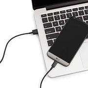 Amazon Basics USB-A to USB-C Fast Charger Cable, USB 2.0, 480Mbps Data Transfer Speed, USB-IF Certified, for Apple iPhone 16/15, iPad, Samsung Galaxy, Tablets, Car, 3ft, Black