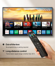 for Vizio smart tv Remote Replacement,Compatible with vizio Smart TV | Compatible with vizio TV D,M,V,Series UHD LED LCD Smart TV