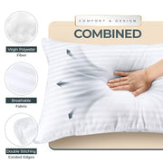 Utopia Bedding Hotel Bed Pillows for Sleeping, Pillows Queen Size Set of 2