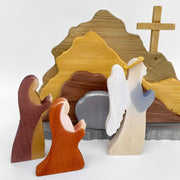 ✝️Jesus Tomb Easter Scene Wooden Decoration