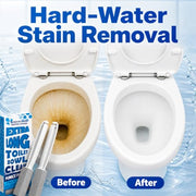2 Pack Pumice Stone for Toilet Cleaning, Extra Long Handle for Removing Bowl Ring, Pool, Bathroom, Toilet Brush