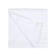 Amazon Basics Fast Drying Cotton Washcloths for Bathroom, Machine Washable, Soft and Highly Absorbent, 12 x 12 in, White, 24-Pack