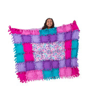 🌸 Knot & Snuggle Fleece Quilt Kit 🧶