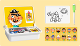 🧲 Magnetic Puzzle Dress-Up Playset ✨