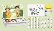 🧲 Magnetic Puzzle Dress-Up Playset ✨