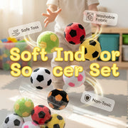 ⚽ Soft Plush Soccer Balls for Kids