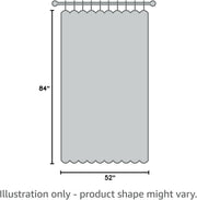 MIULEE 100% Blackout Linen Curtains for Bedroom 52x84 Inches Natural Beige | Room Darkening, Light Blocking, Thermal Insulated, Grommet Top, Linen Textured, Window Curtains for Living Room, 2 Panels
