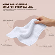 Utopia Towels 24 Pack Washcloths, 12x12 in, 100% Cotton, White | Premium 100% Ring Spun Cotton Face Cloths Absorbent, Fast Drying Soft Feel Fingertip Towels for Daily Use