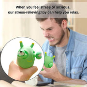 🐛 Squeeze & Smile Worm Toy
