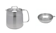 304 Stainless Steel, Large Capacity, Versatile Oil Filter Vessel（ Free shipping ）