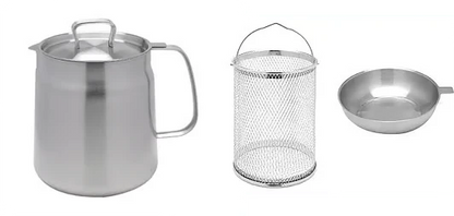 304 Stainless Steel, Large Capacity, Versatile Oil Filter Vessel（ Free shipping ）