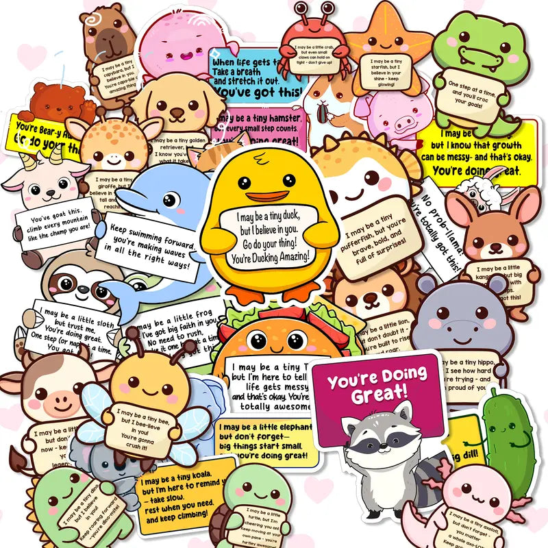 🐾 Uplifting Animal Affirmation Stickers