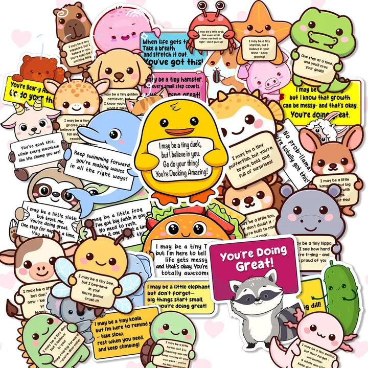 🐾 Uplifting Animal Affirmation Stickers