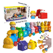 🚂 Farm Animal Number Train Set