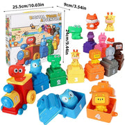 🚂 Farm Animal Number Train Set
