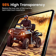 PandaShield 2 Pack for iPad 11th Gen A16/10th Gen 11/10.9" Screen Protector | 9H+ Tempered Glass,Easy-Install Tray,12FT Shatterproof,Apple Pencil Compatible,HD Clarity,Scratch Resistant,Bubble-Free