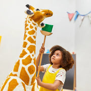 🦒 Giant Lifelike Giraffe Plush Toy