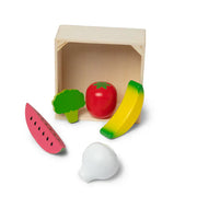🥦 Wooden Fruit & Veggie Play Set