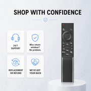 Replacement for Samsung TV Remote Control, Universal for All Samsung TVs | for 2015-2026 All Crystal UHD, Frame, QLED, OLED, Neo QLED Smart TVs