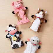 👋 Farm Animal Hand Puppet Set