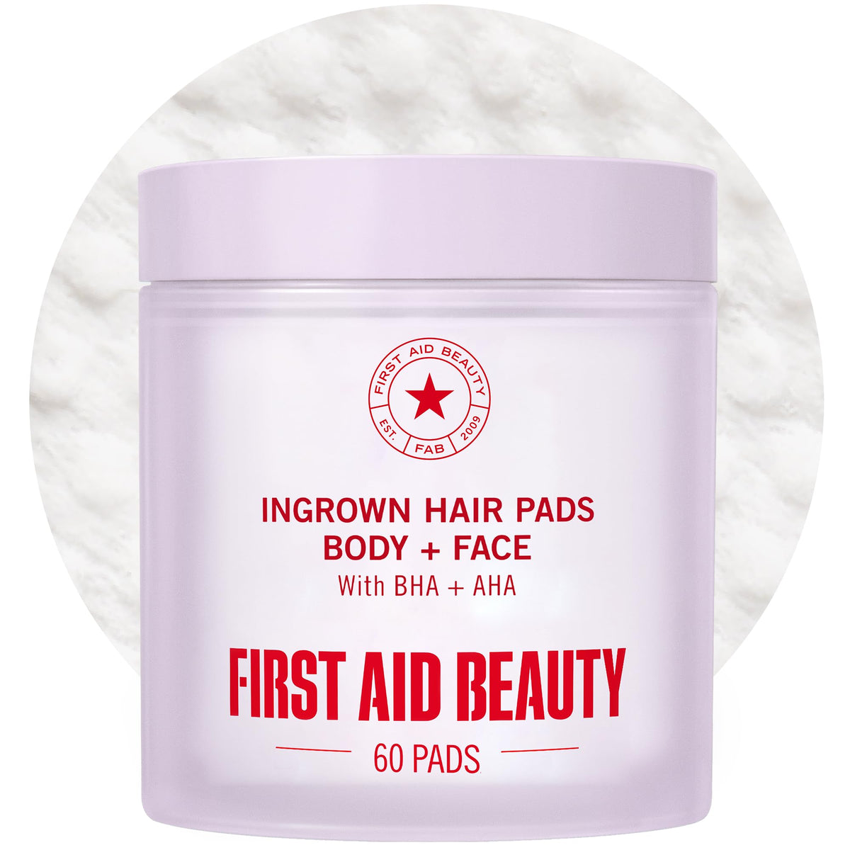 First Aid Beauty Ingrown Hair Pads with BHA and AHA | Dermatologist-Tested Post-Shave Treatment to Prevent Razor Bumps & Exfoliate Underarms & Bikini Area, Sensitive Skin