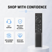 Replacement for Samsung TV Remote Control, Universal for All Samsung TVs | for 2015-2026 All Crystal UHD, Frame, QLED, OLED, Neo QLED Smart TVs