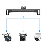 Pixelman Universal Car Rear View Camera License Plate Bracket | Upgraded Full Stainless Steel Backup Camera Mount, Dash Cam Mirror Accessory, Only Installation Holder