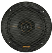 KICKER 51KSC6504 KS-Series 6.5" Coaxial Speakers with .75" tweeters, 4-Ohm, Pair
