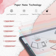 bersem 2 Pack Paperfeel Screen Protector for iPad A16 11/10th & Air 11 Inch