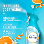 Febreze Air Mist, Air Freshener, Odor Fighting Room Spray, Deodorizer for Home Bathroom Kitchen Office Apartment, Soothe & Restore, Refresh & Energize, Romance & Desire Variety Pack, 8.1oz (Pack of 3)