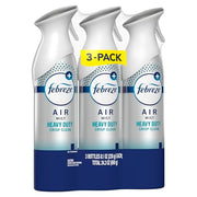 Febreze Air Mist, Air Freshener Spray, Odor Fighting Room Spray, Deodorizer for Home Bathroom Kitchen Office Apartment Dorm Room Classroom, Heavy Duty Crisp Clean Scent, 8.1oz (Pack of 3)