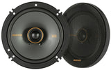 KICKER 51KSC6504 KS-Series 6.5" Coaxial Speakers with .75" tweeters, 4-Ohm, Pair