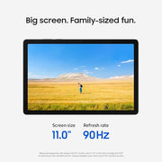 Samsung Galaxy Tab A11+ 6GB RAM, 128GB Storage, Expandable Storage, Gray | Optimized Performance, Long Lasting Battery, Large Display, Dolby Atmos Speakers, AI Assist, Slim, Light, 2 Year Warranty
