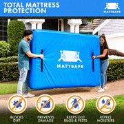 Nordic Elk Queen Size Mattress Bags for Moving and Storage, Bed Cover