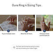 OURA Ring 4 Sizing Kit - Size Before You Buy | Unique Sizing, Not Standard US Ring Sizes - Receive Credit for Oura Ring 4 Purchase