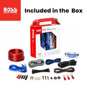 BOSS Audio Systems KIT2 8 Gauge Car Amplifier Installation Wiring Kit