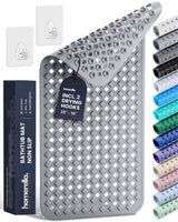 homerella Bathtub Mat Non Slip 35x16 Shower Mat Non Slip Anti Mold BPA Free | Mildew Resistant, Machine Washable, Extra Long Tub Mat, Shower Mats for Inside Shower, Bath Mat for Tub Non Slip EU Certified