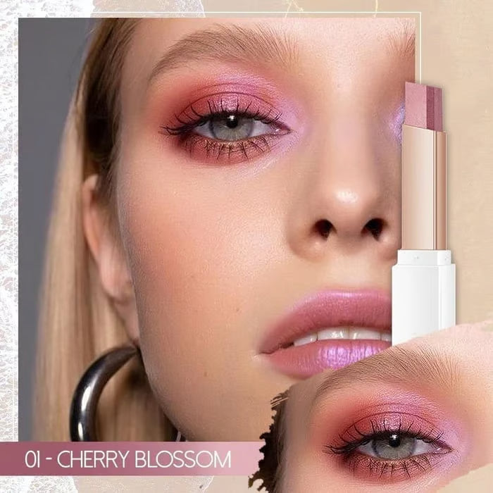6Pcs Two Color Eyeshadow Stick Set