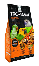 Hari Hagen Tropimix Enrichment Food for Small Parrots, 4 lb. (1.8 kg) | Small Parrot Food with Seeds, Fruit, Nuts, Vegetables, Grains, and Legumes