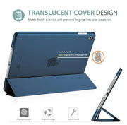 ProCase for iPad 9th/ 8th/ 7th Generation Case 10.2 Inch, Black | 10.2 iPad Case 9th/ 8th/ 7th Gen Cover (2021/2020/2019), Slim Smart Cover With Translucent Hard Shell Back, Auto Sleep/Wake
