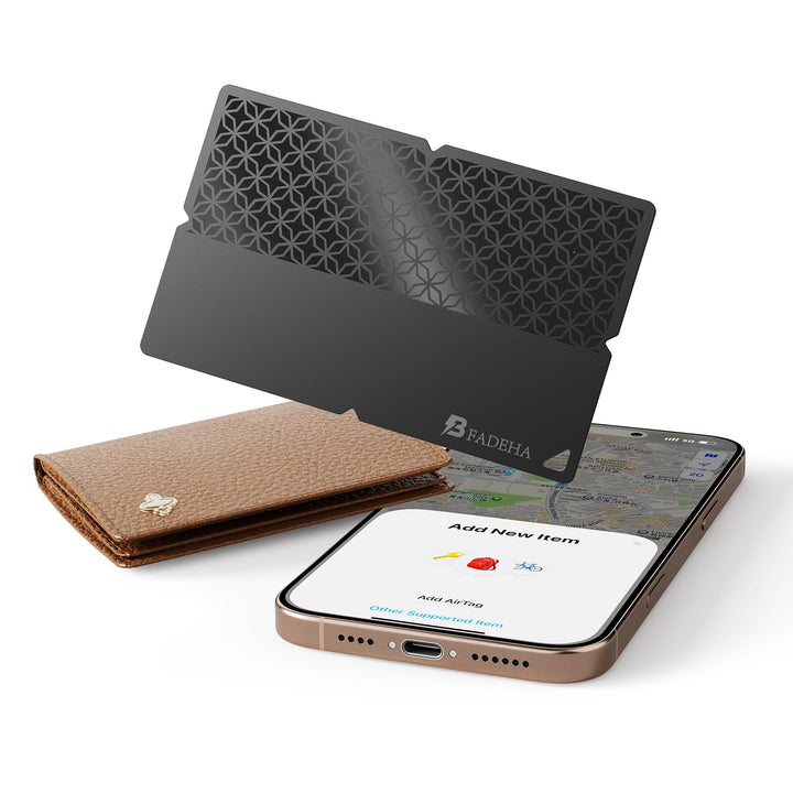 2026 Apple MFi Certified Wallet Tracker Smart Card for Find My | Ultra Thin Air Tracker Tag for Travel, 5 Years+ Staying Power, IP69 Waterproof, Key Finder & Item Locator for Bags, Passport