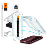 Spigen Screen Protector for iPhone 18 Pro Max, 17 Pro Max, 16 Pro Max | GlasTR EZ Fit, 9H tempered glass, Auto-align tray, 100% clarity, Original touch, Case-friendly, 2 Pack