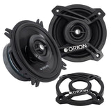 ORION Cobalt CB42 4" 2-Way Coaxial Car Speakers, 160W Pair | Full Range Audio, Polypropylene Cone, Butyl Rubber Surround, Easy Installation
