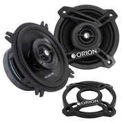 ORION Cobalt CB42 4" 2-Way Coaxial Car Speakers, 160W Pair | Full Range Audio, Polypropylene Cone, Butyl Rubber Surround, Easy Installation