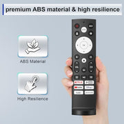 Replacement Remote Control for Hisense Smart Google TV，for Hisense UHD 4K ULED Google TVs