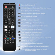 Vtinvan Universal Remote Control for Samsung Smart TV Replacement