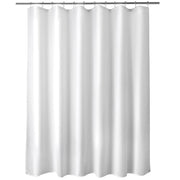 Titanker Waterproof Fabric Shower Curtain Liner Washable, Cloth Shower Liner with Magnets, White Shower Liner Soft Fabric, Lightweight Shower Curtain Liner, 70x72 Inches
